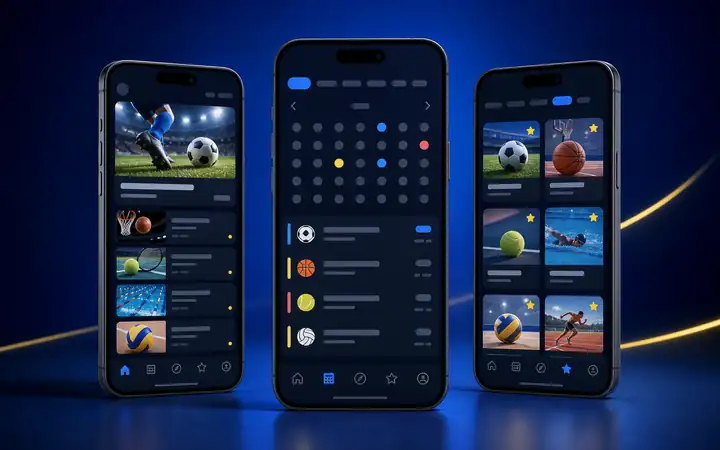 太阳城娱乐App原创手机界面效果图