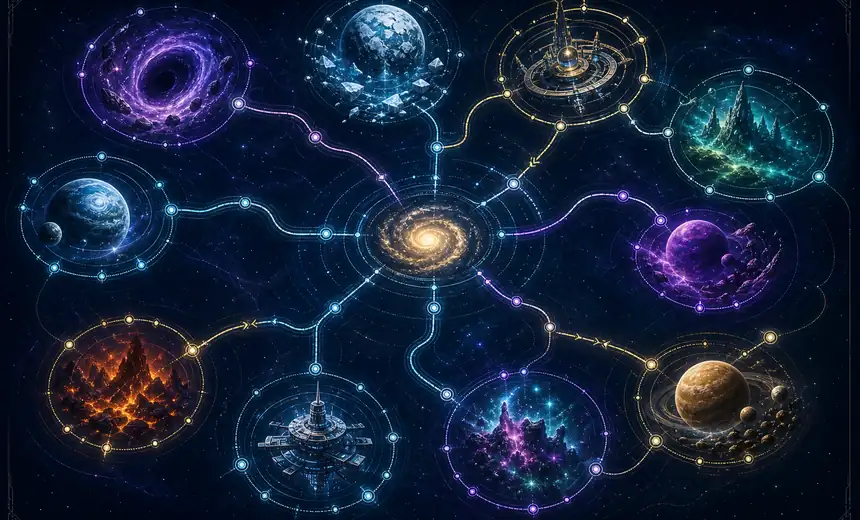 星际娱乐十星区原创银河地图